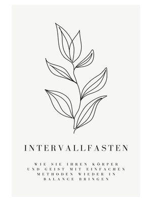 cover image of Intervallfasten